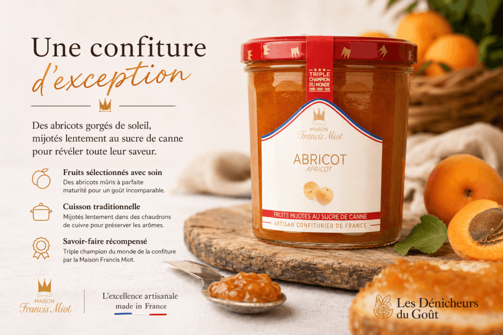 Confiture d'abricot