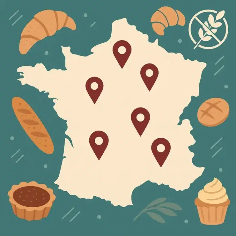 Boulangeries sans gluten en France